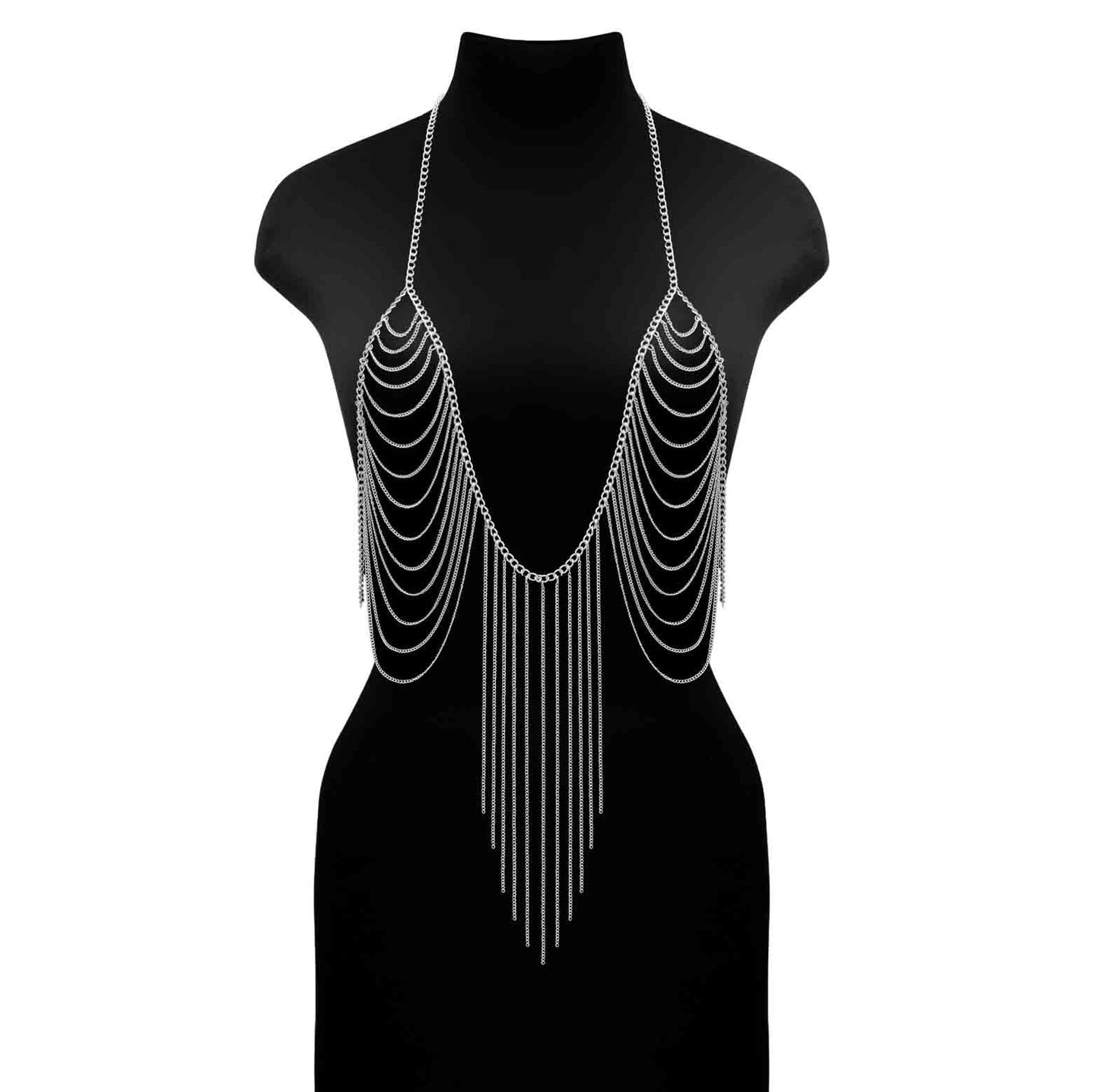 C'e Due - Bra Chain., zilver