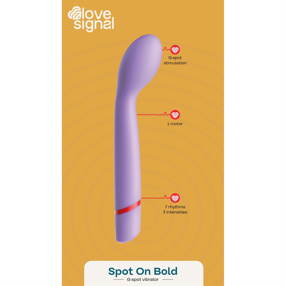 Spot On Bold G-Spot Vibrator – Krachtige Sensaties Met Luxe Comfort