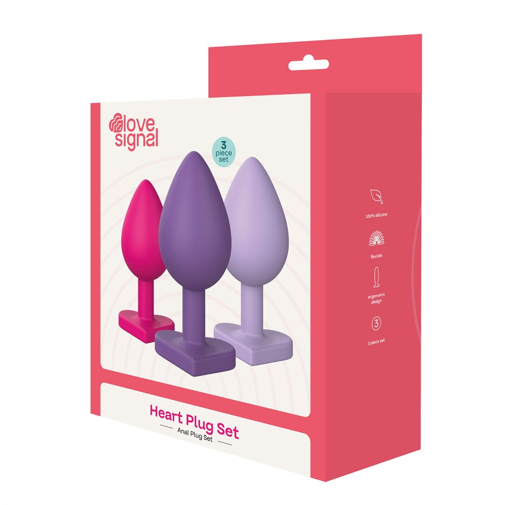 Triple Heart Set – Speelse Luxe Voor Geleidelijke Ontdekking