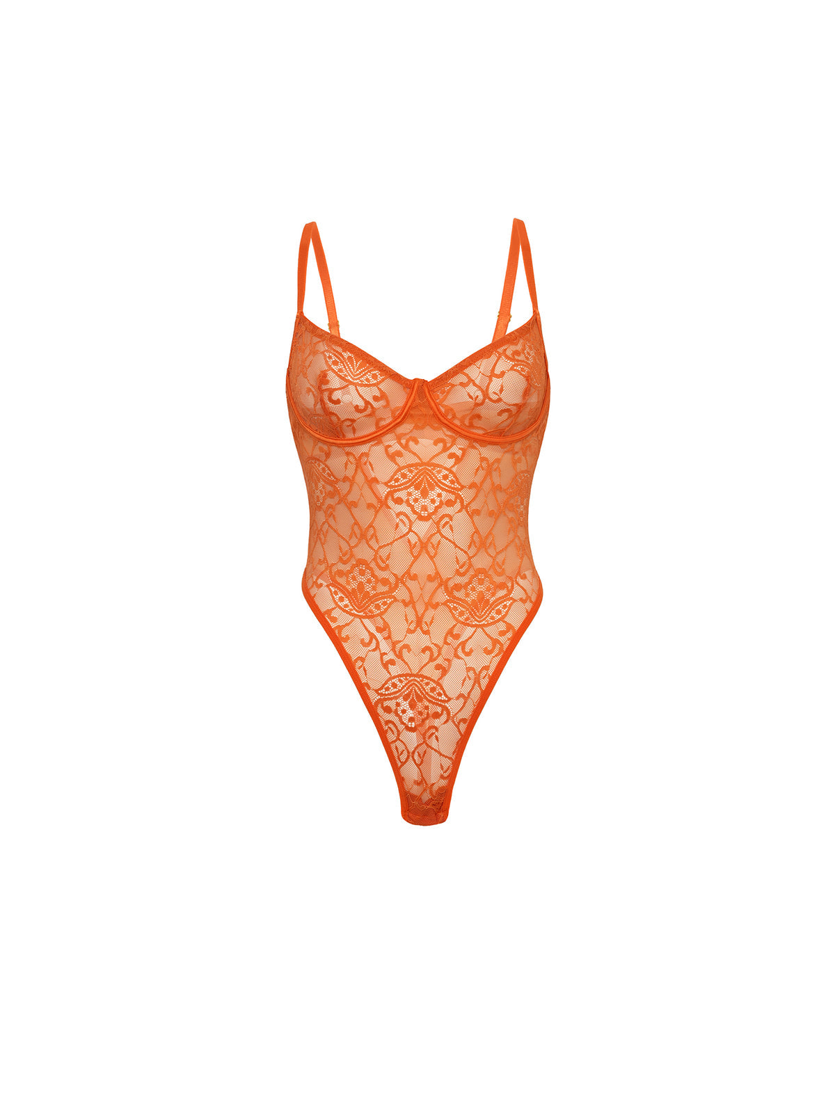 Oranje Kant en Mesh Body