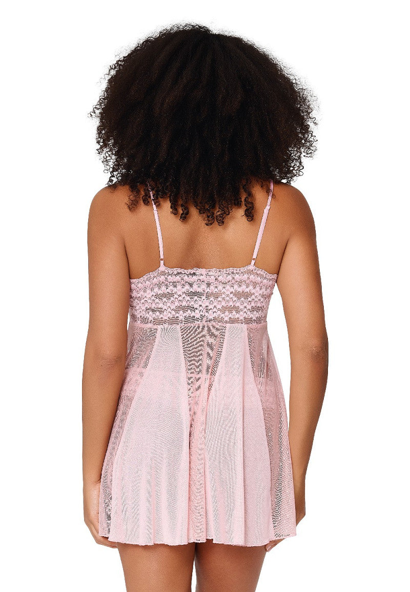 Powder Pink Babydoll