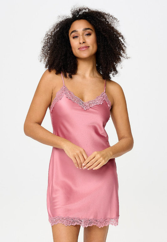 Daily Satijnen Chemise – Luxe nachtjurk in trendkleuren
