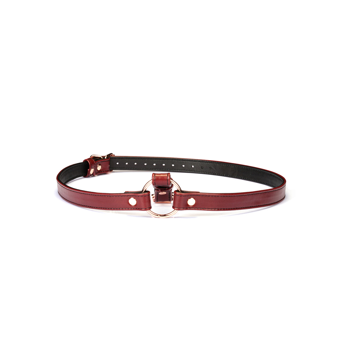 Liebe Seele Wine Red Leather Harness