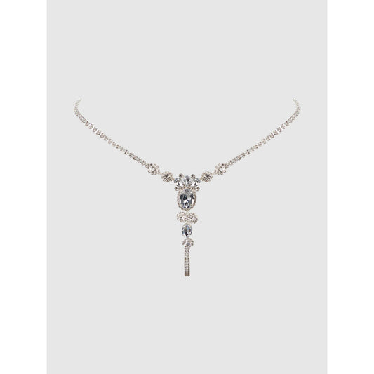 Rhinestone G-String Chain, Sexy Strass String met Verstelbare Ketting