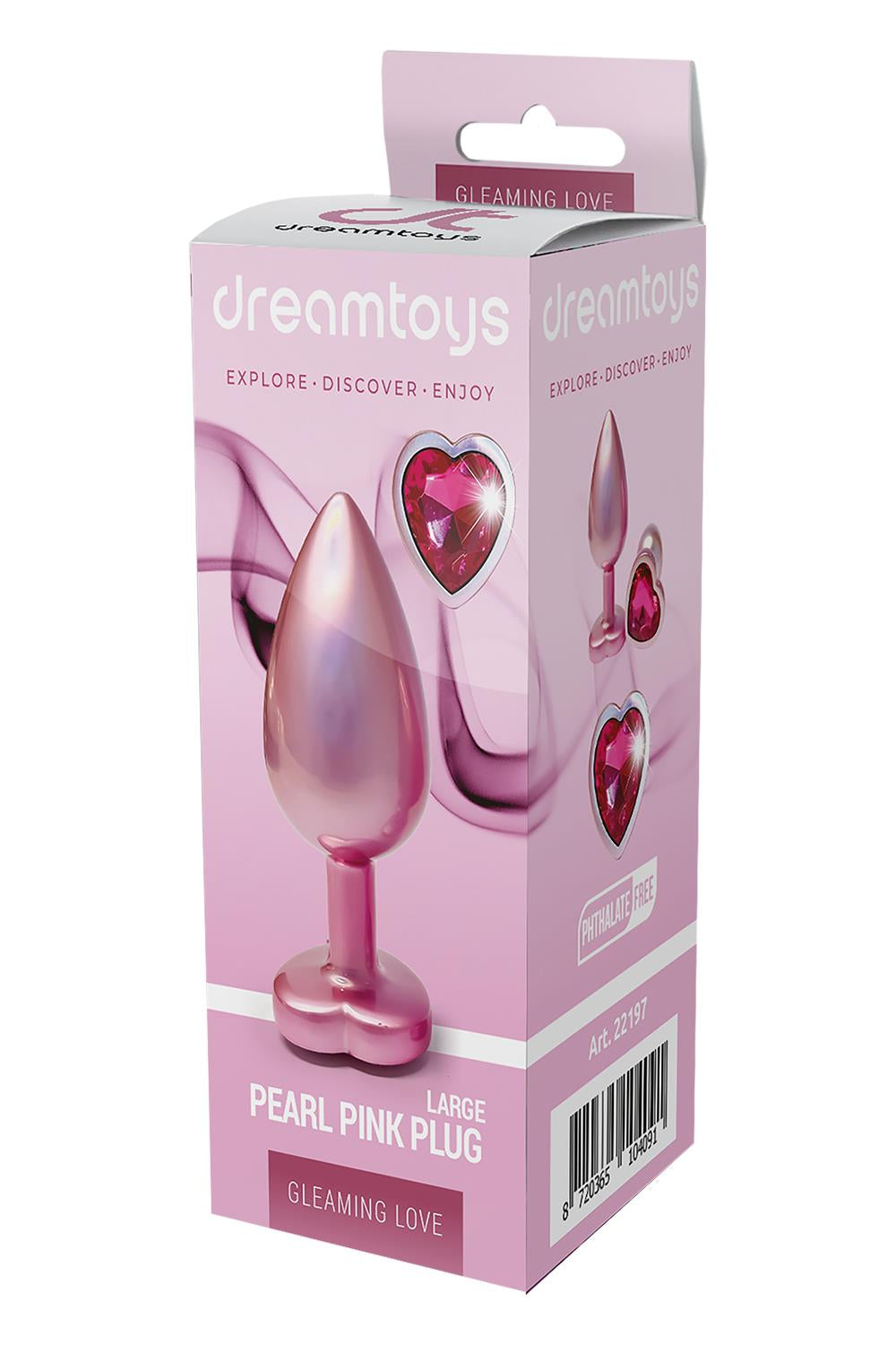 Dreamtoys - Gleaming Love - Pearl Plug, Goud of Roze