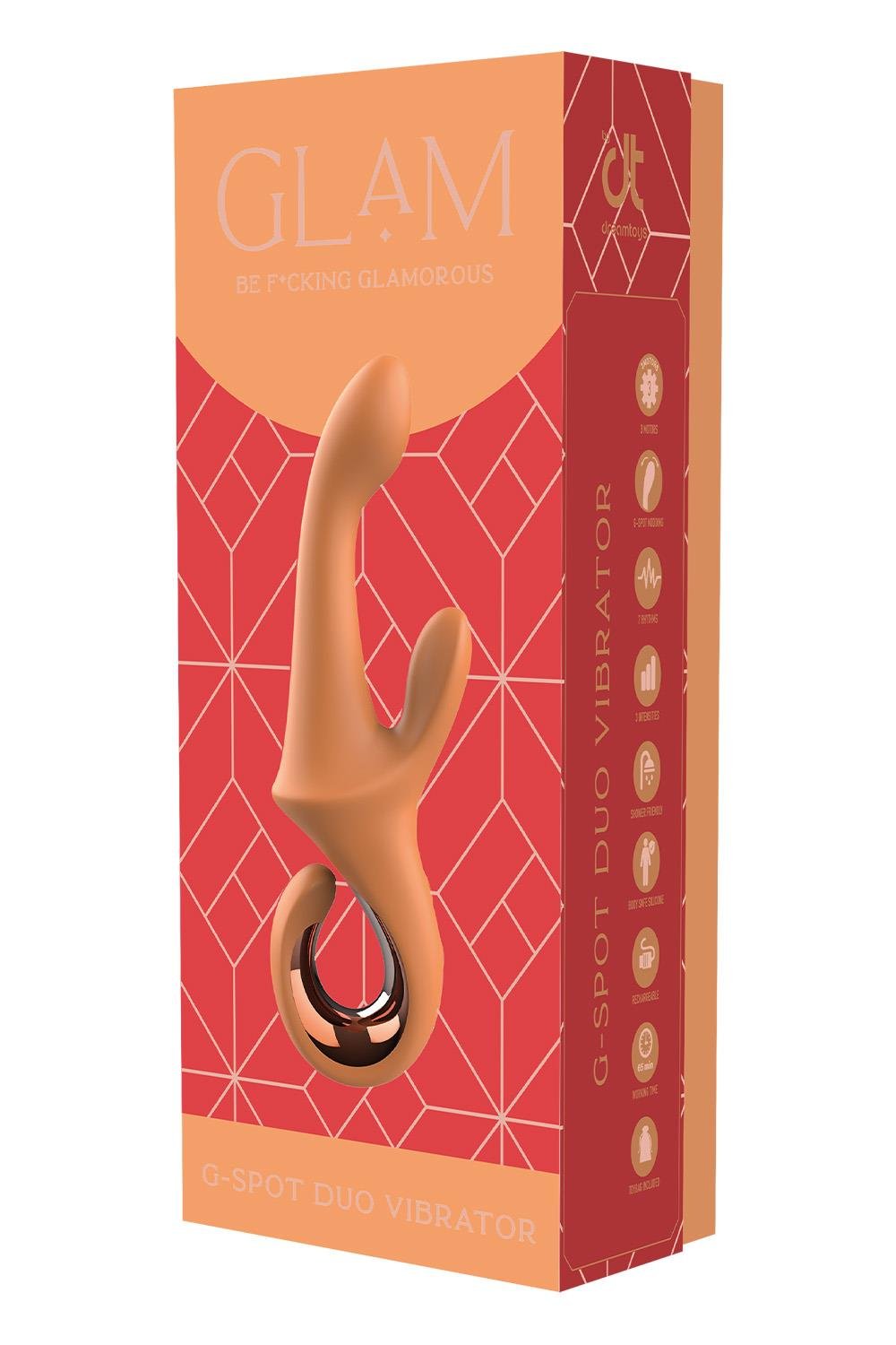 Dreamtoys Glam G-Spot Duo Vibrator – Met Knikfunctie & 3 Motoren