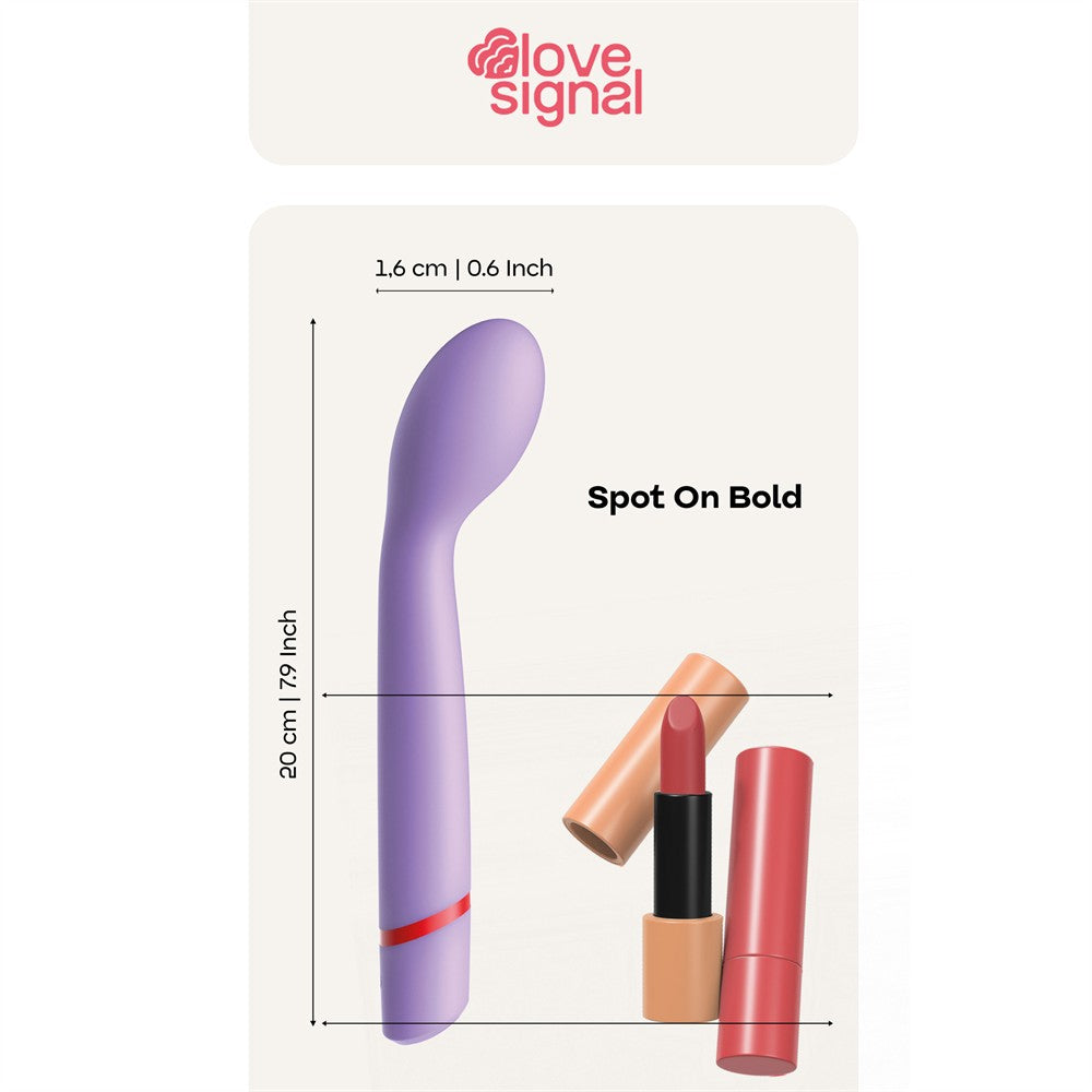 Spot On Bold G-Spot Vibrator – Krachtige Sensaties Met Luxe Comfort