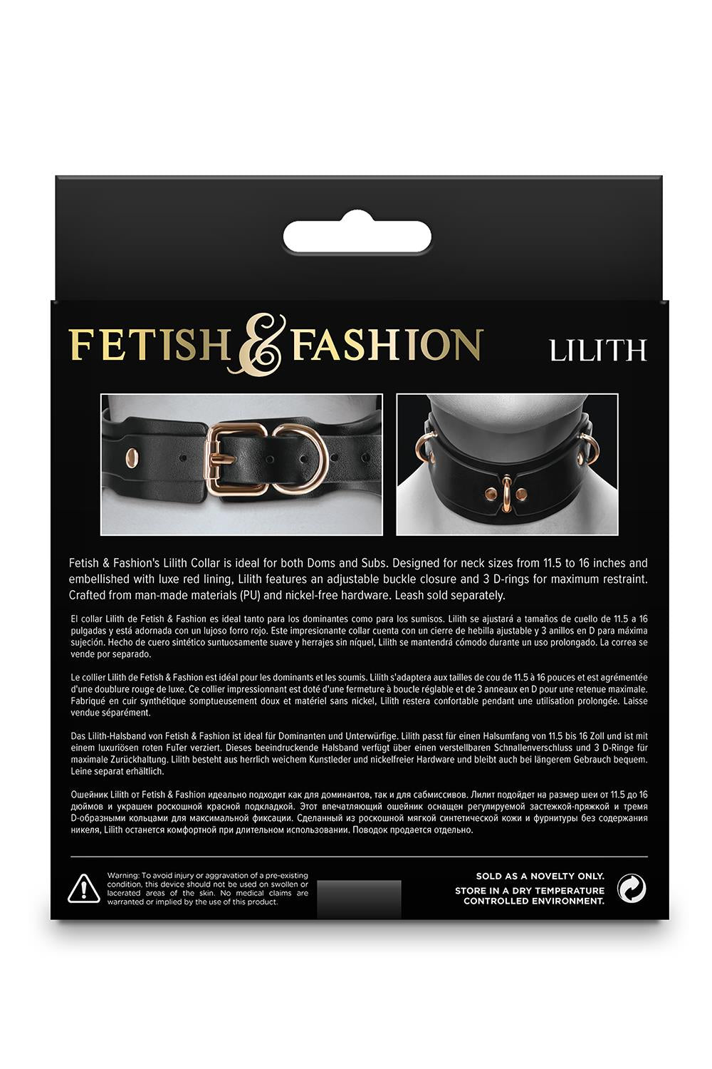 Fetish & Fashion - Lilith  - Collar