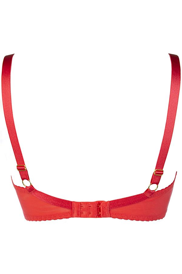 Juicy Bloom Coral Push-Up Balconette BH