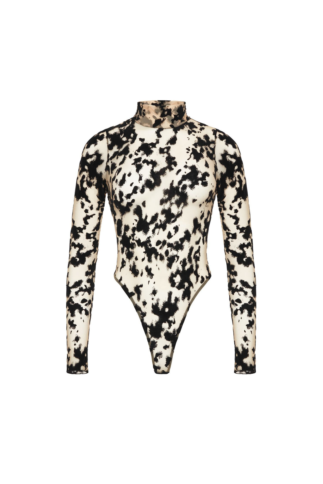Harlow Bodysuit Nude met Lange Mouwen