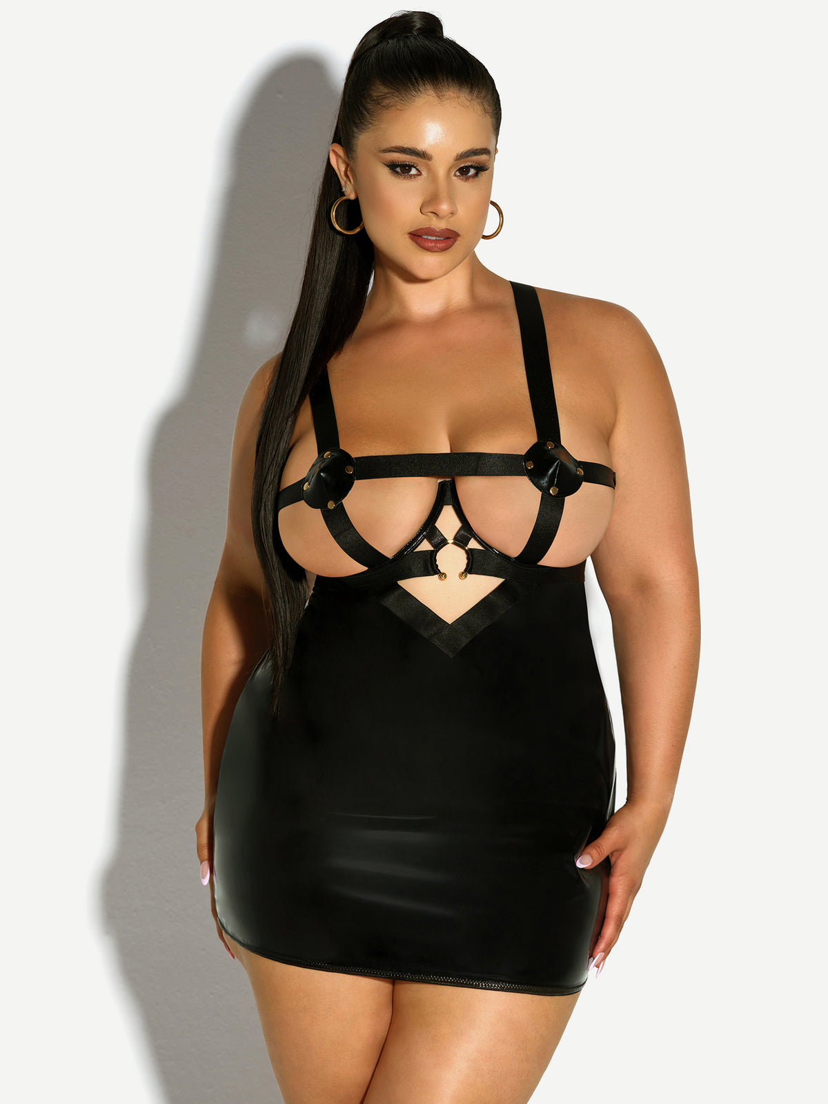 Fetish Erotic Dress, inclusief Plus Size