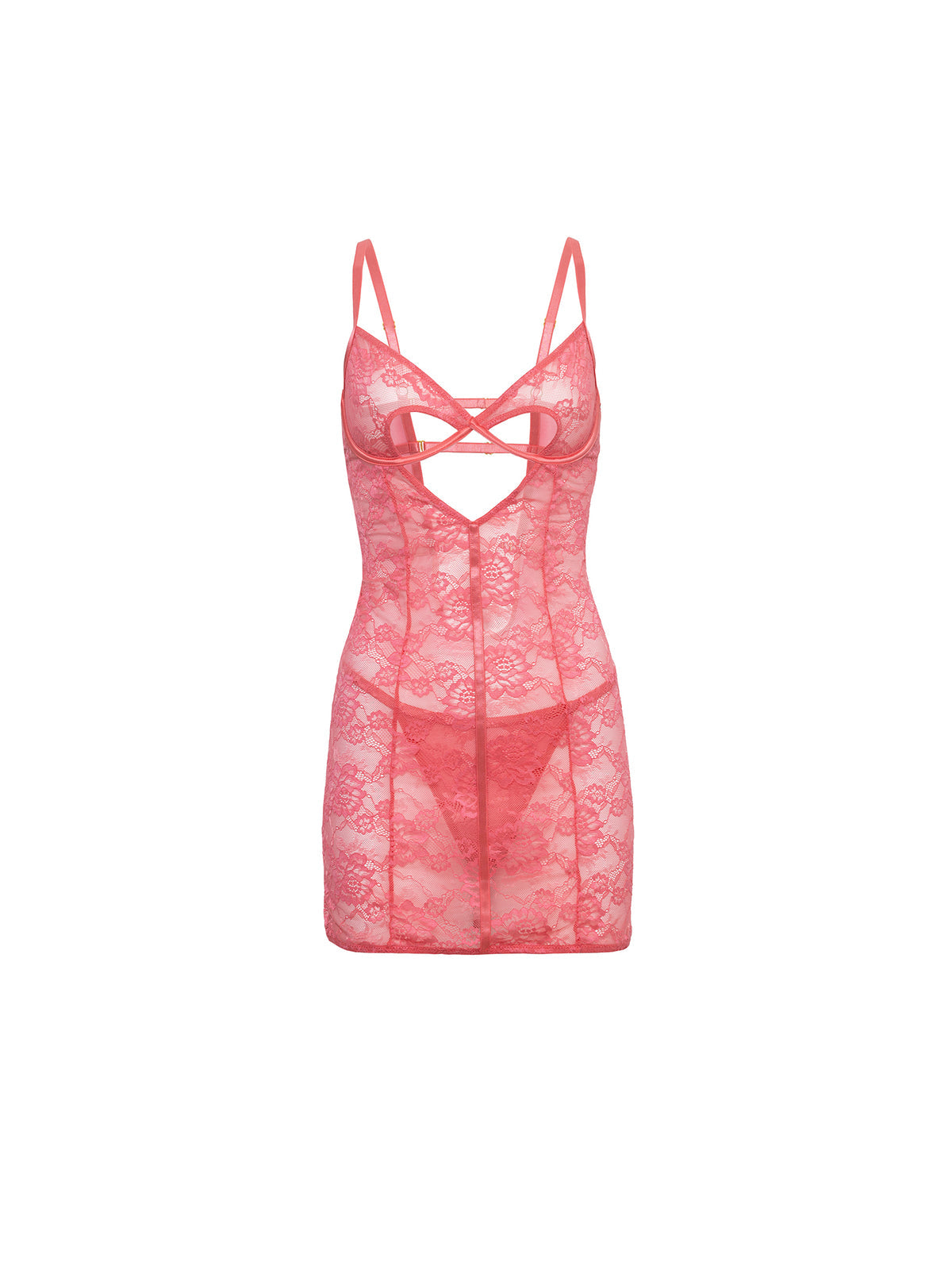 Ava Pink lemonade Babydoll