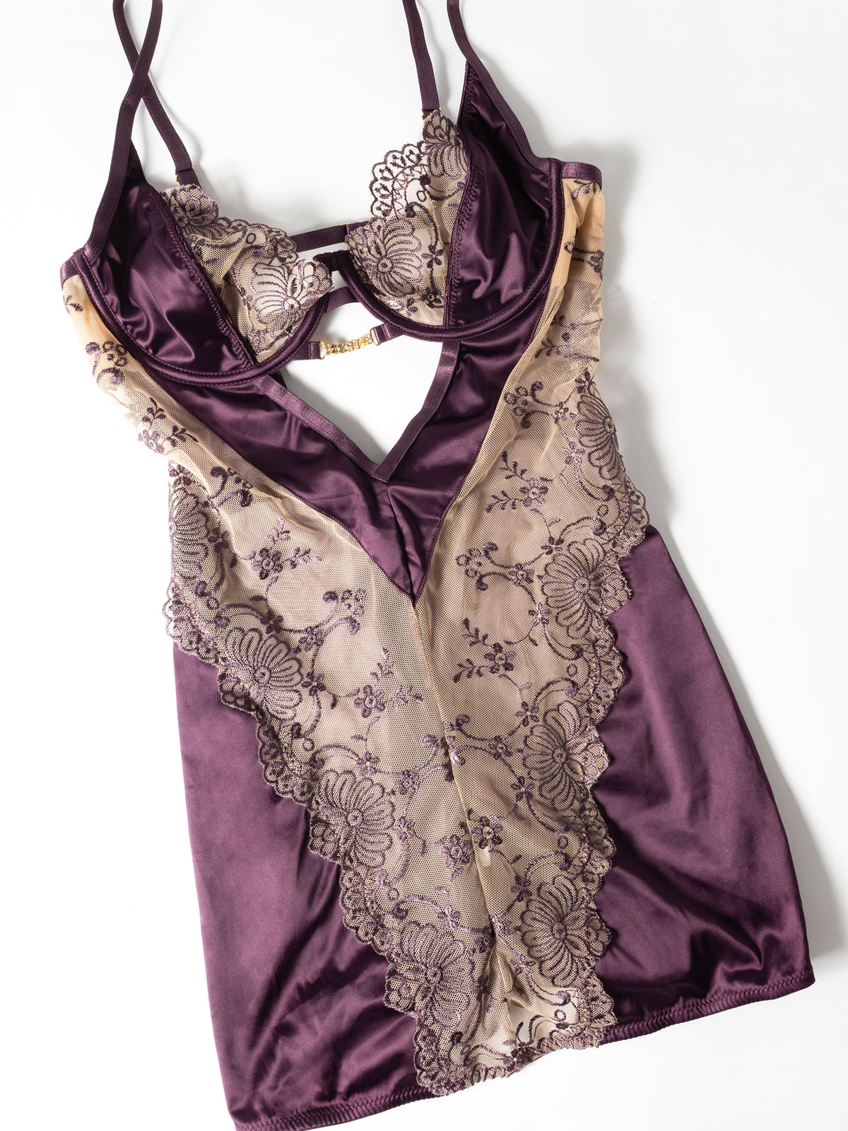 Loretta Lingeriejurk Potent Purple