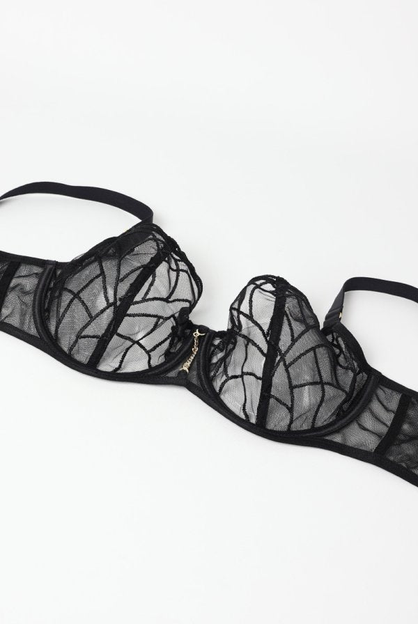 Regina Balconette Soft BH – Moderne Verleiding Met Luxe Gouden Accenten (kopie)