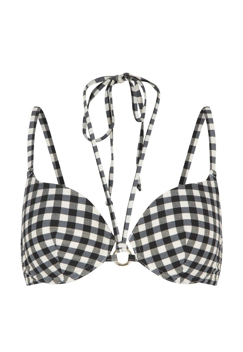 LingaDore - Black & White  - Voorgevormde Bikini Top