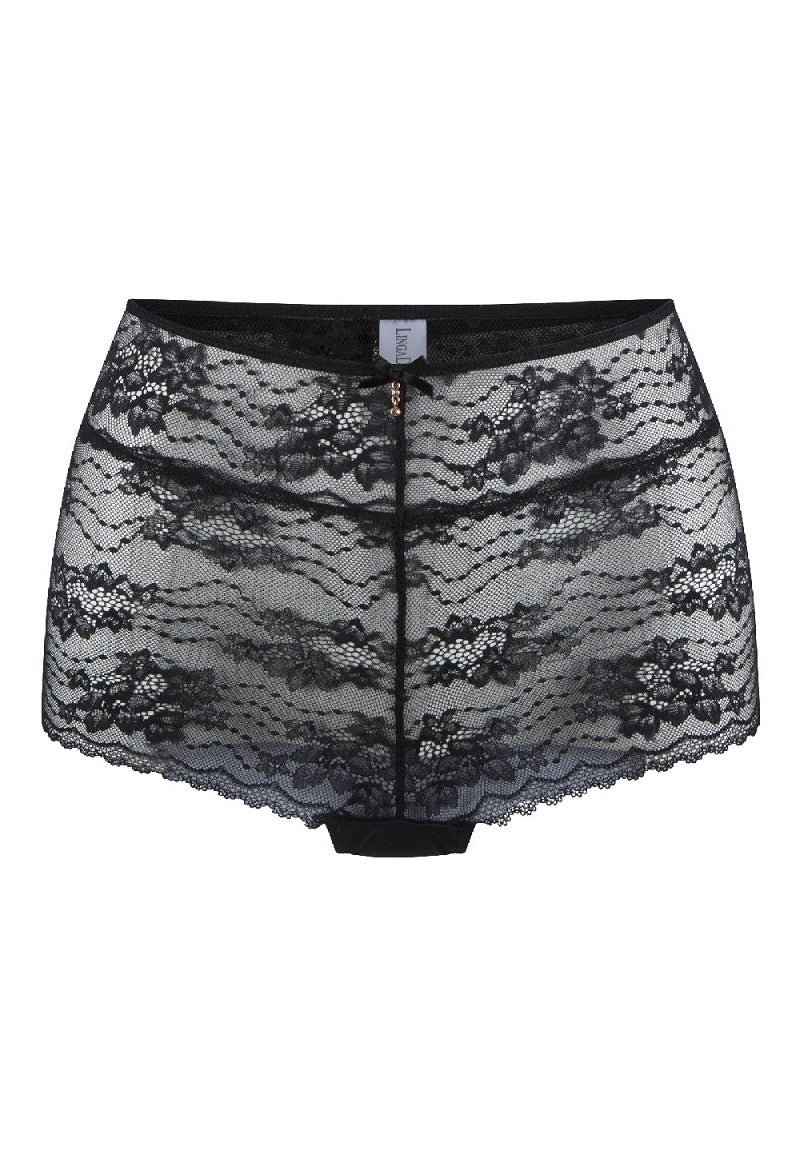 LingaDore - Black - High Waist Shorty