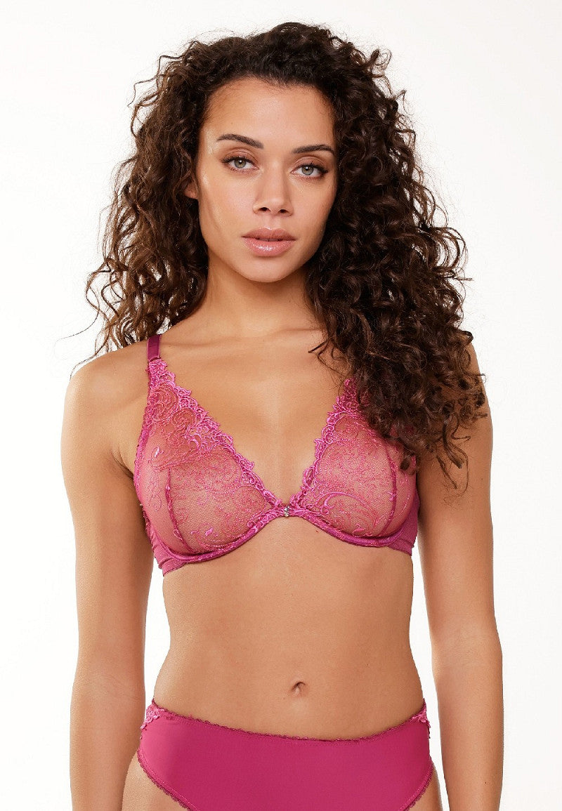 LingaDore - Raspberry - Triangel BH