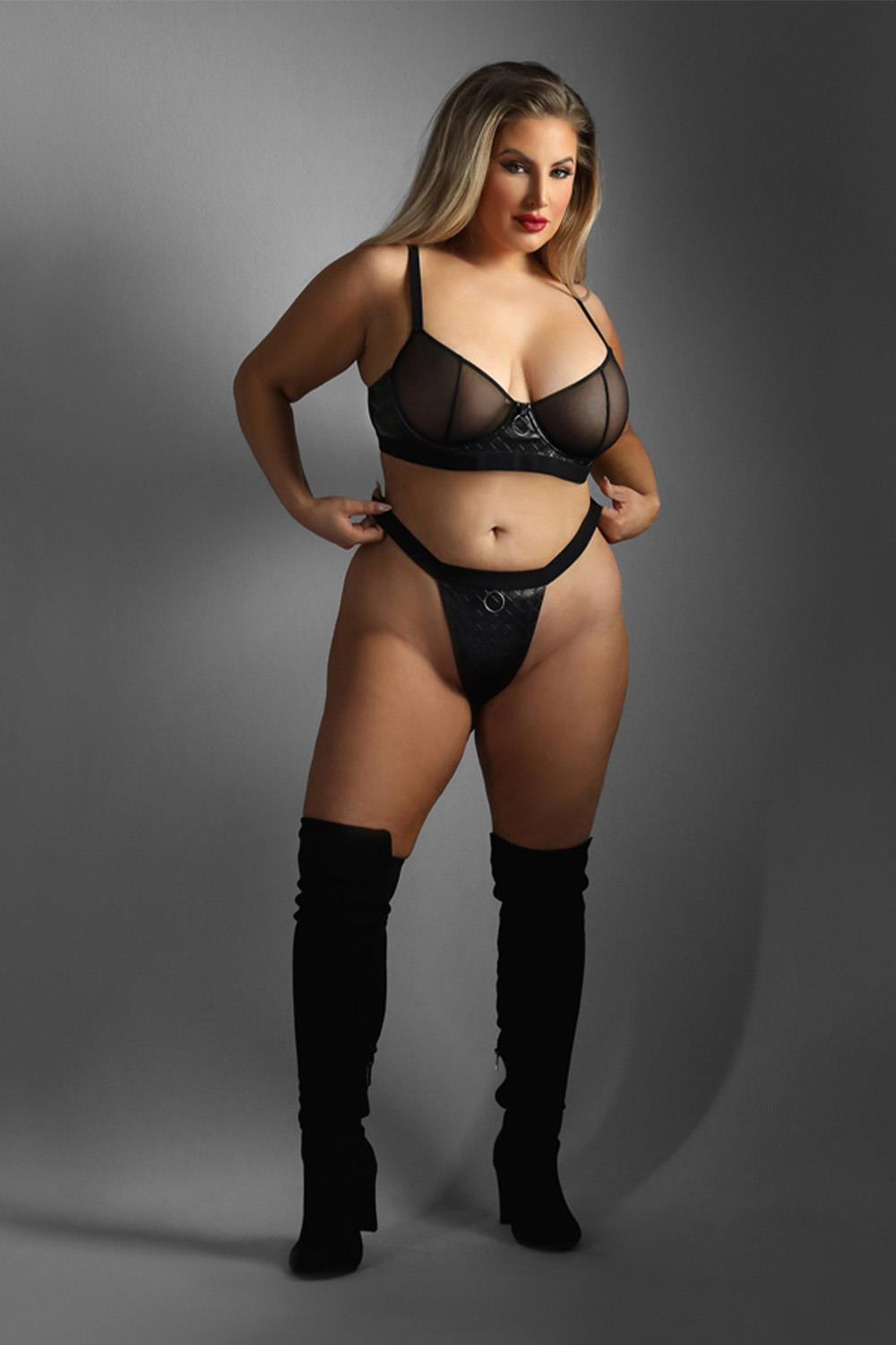 Fantasy Lingerie - Edge -  Lingerieset, inclusief Plus Size