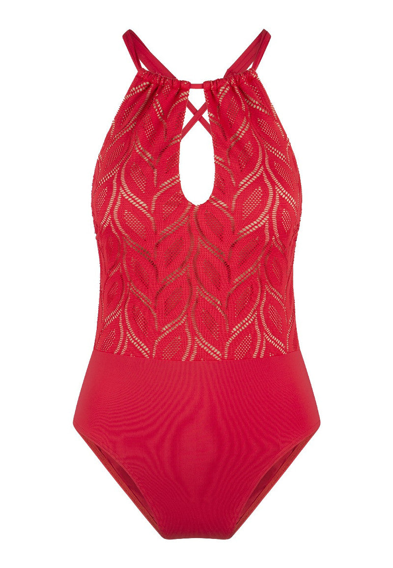 LingaDore - Red Lace  - Bieachsuit