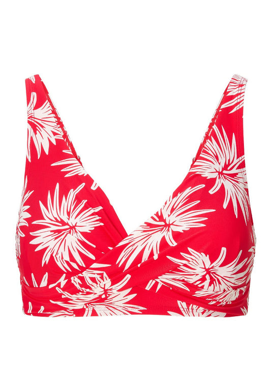 Fresh Flowers Bikini Top – Ondersteunende Beugel Bikini Top, Plus Size