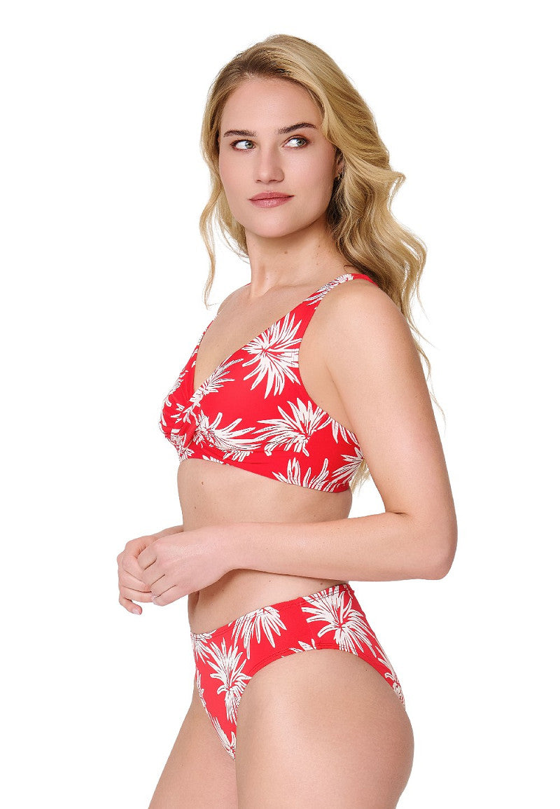 Fresh Flowers Bikini Top – Ondersteunende Beugel Bikini Top, Plus Size