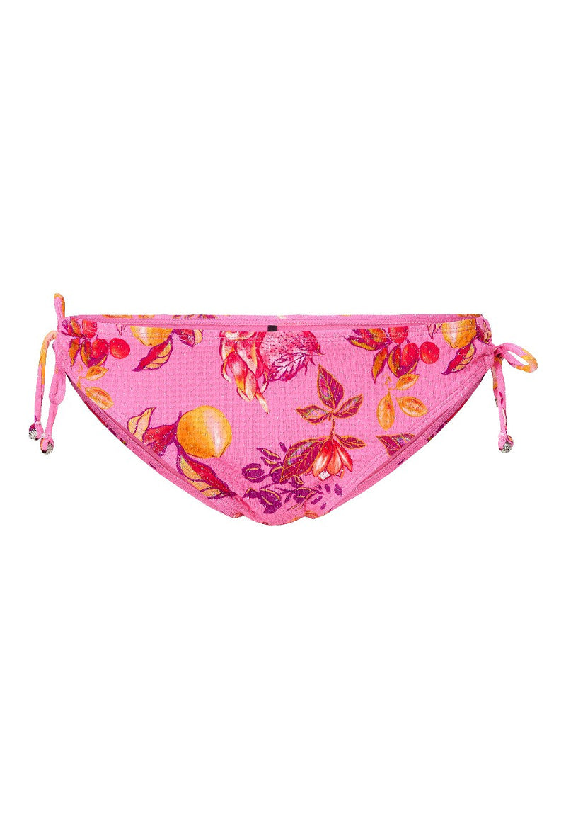 Pink Paradise Bikini Slip – Verstelbare Luxe Slip
