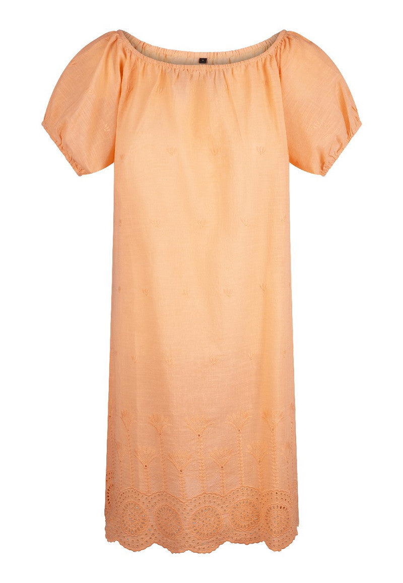 Cotton Comfy Jurk – Luchtige strandjurk met vrouwelijke details, Diverse kleuren