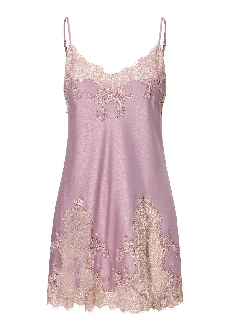 Tender Taupe - Kanten 2-Tone Chemise