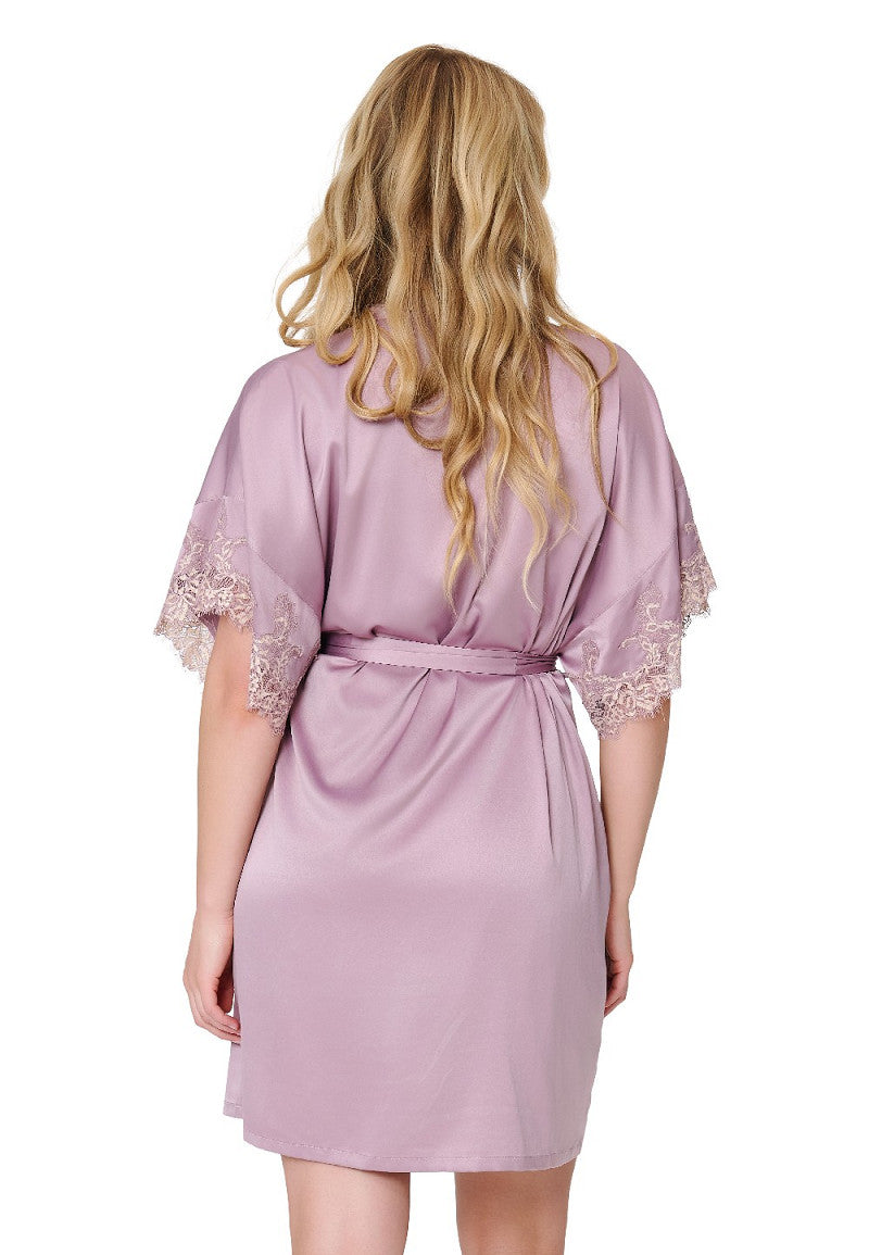 Tender Taupe - Kanten 2-Tone Kimono