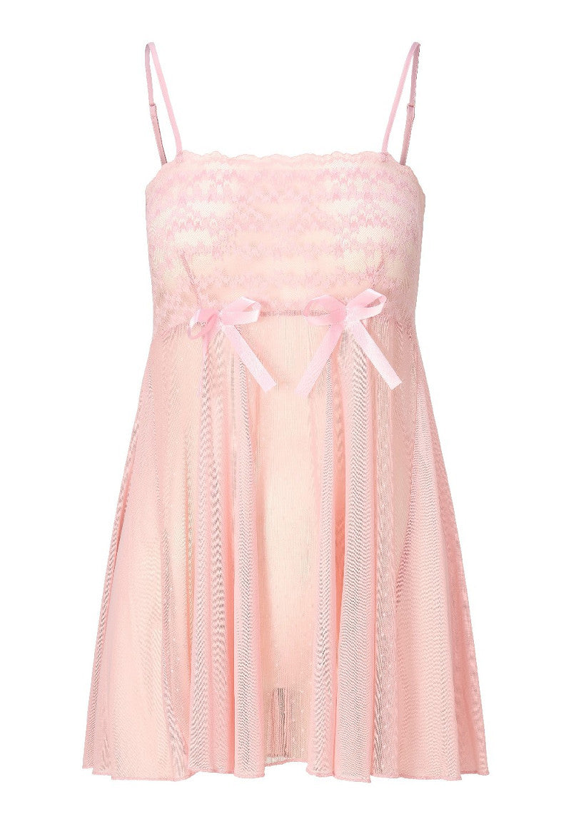 Powder Pink Babydoll