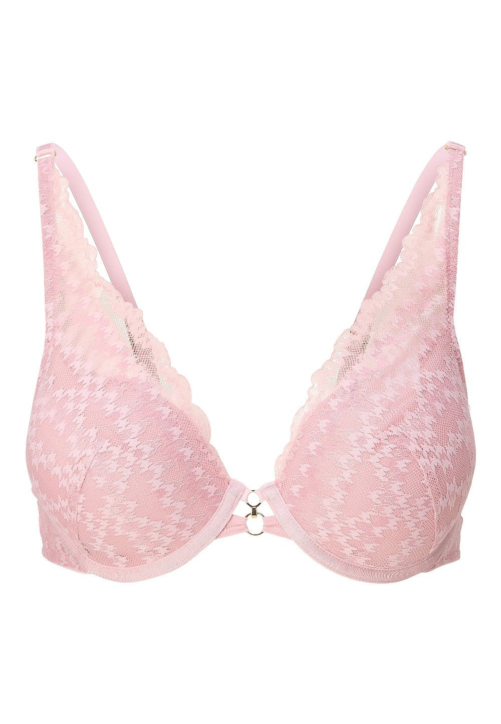 Powder Pink Triangel BH