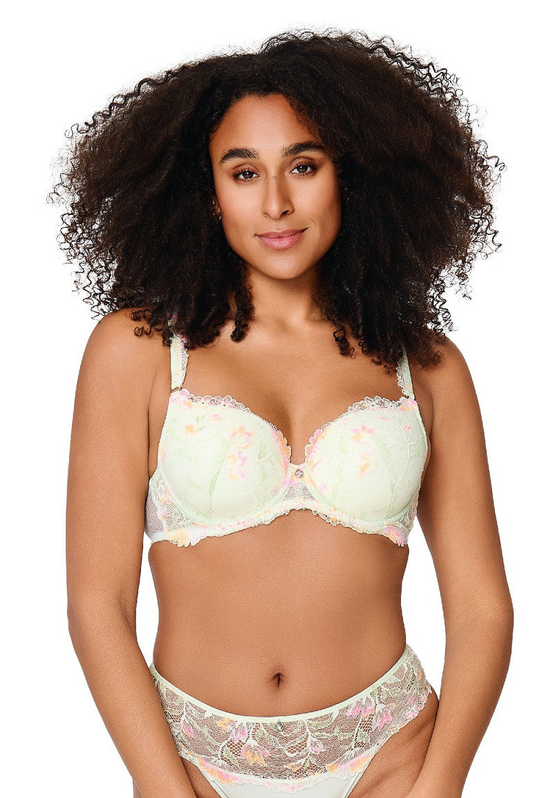 Summer Flowers Kanten T-Shirt BH – Onzichtbare support met een romantische touch