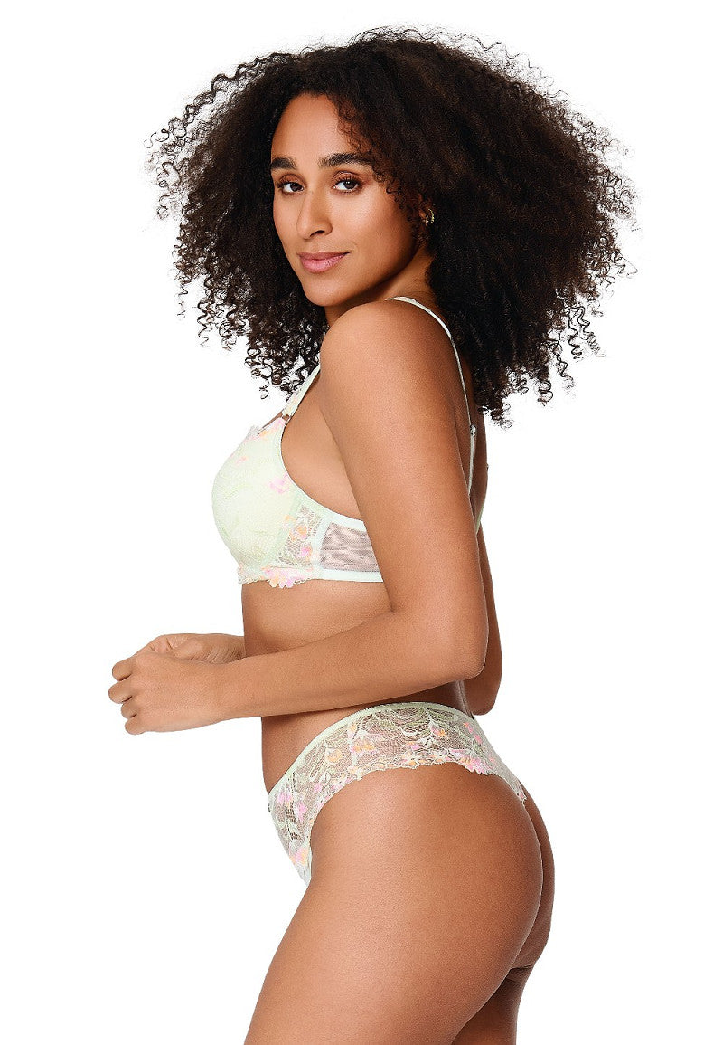 Summer Flowers String – Canary Green