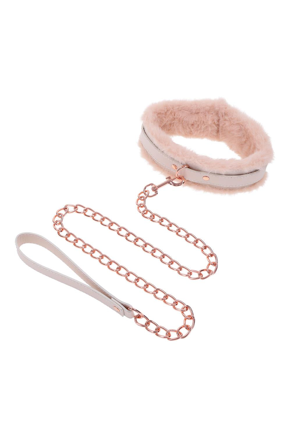 Sportsheets - Peaches 'n Cream - Bonten Collar & Leash