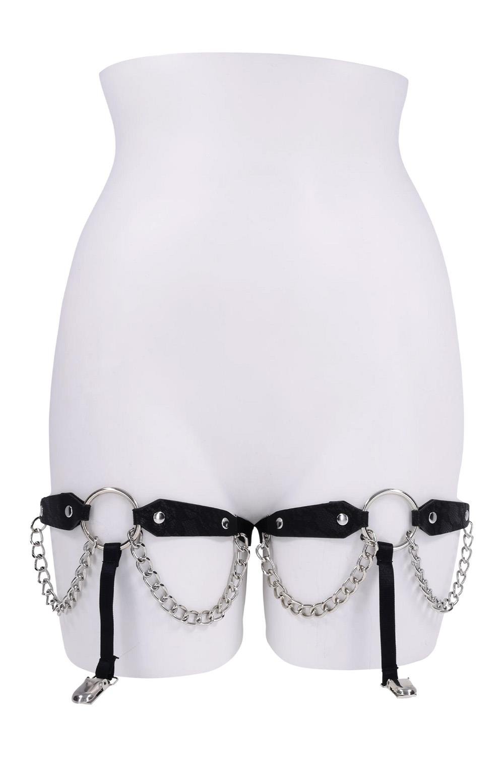 Ketting Kousenbanden in kant look – Durf & Elegantie in Één