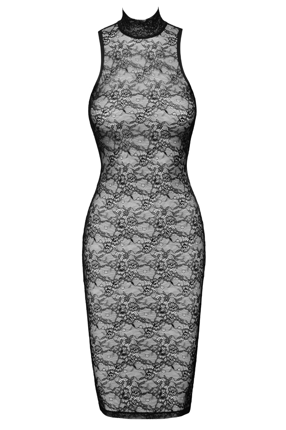 Zwarte Kanten Bodycon Jurk – Elegante Verleiding Met Luxe Kant