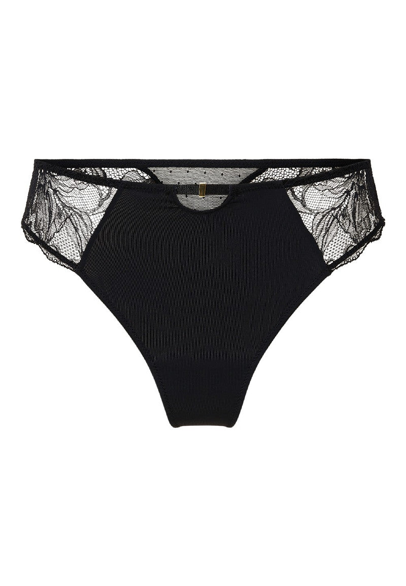 Beauty in Black Kanten String