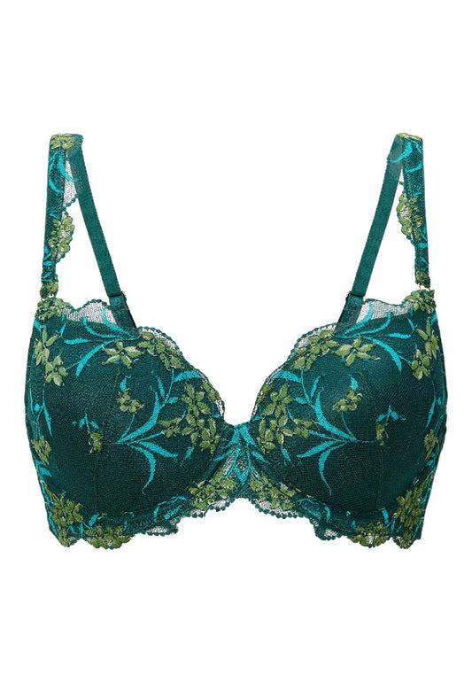 Pine Green Lace Voorgevormde BH