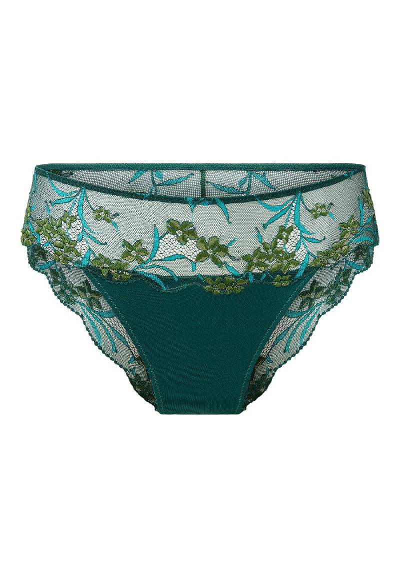 Pine Green La Slip