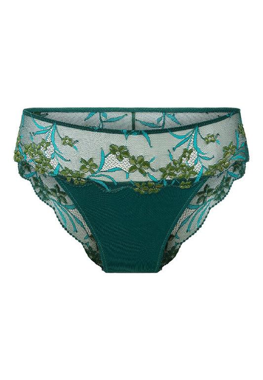 Pine Green La Slip