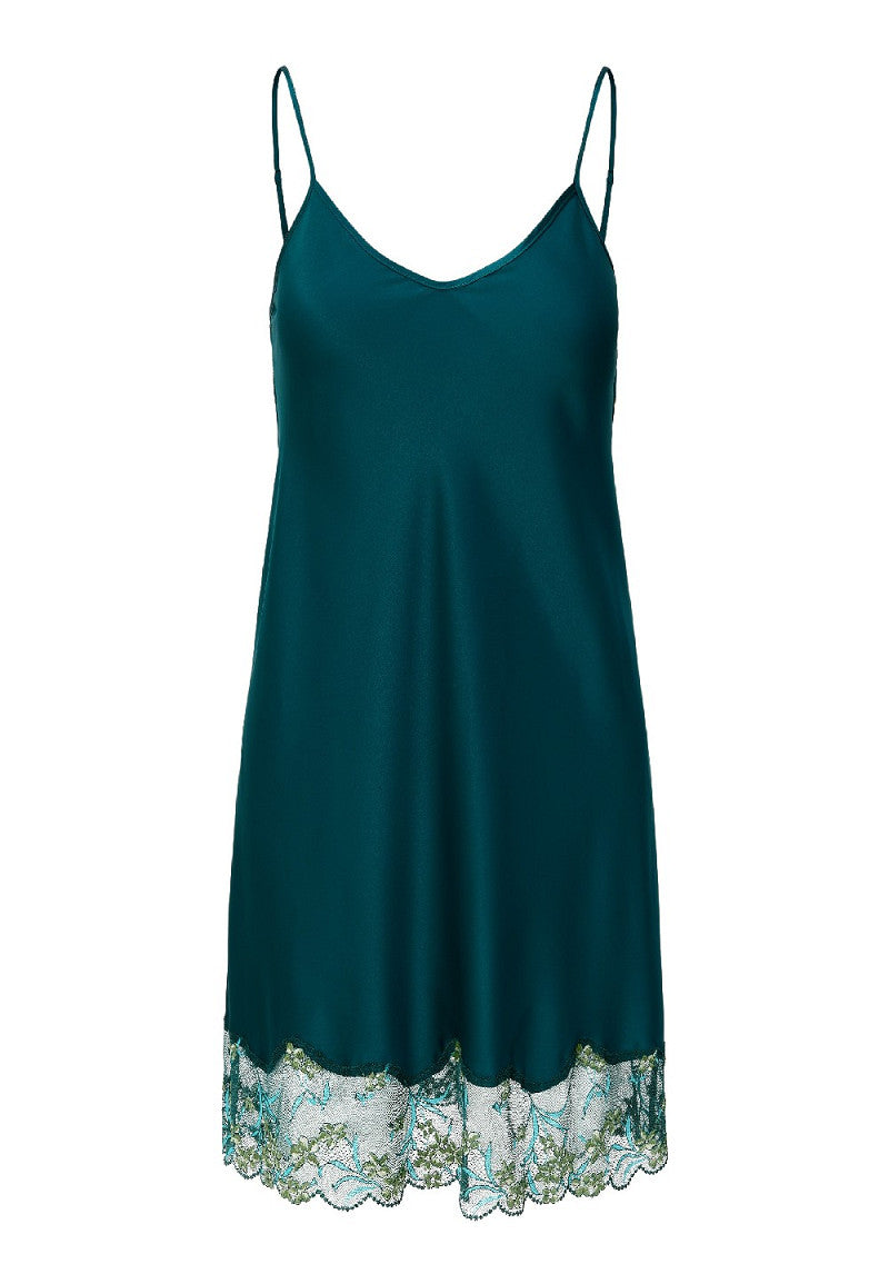 Pine Green Lace Chemise