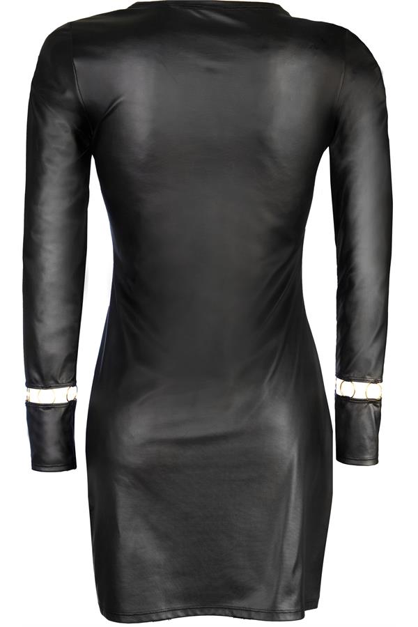Axami - Black Pearl   - Lak Mini.Jurk