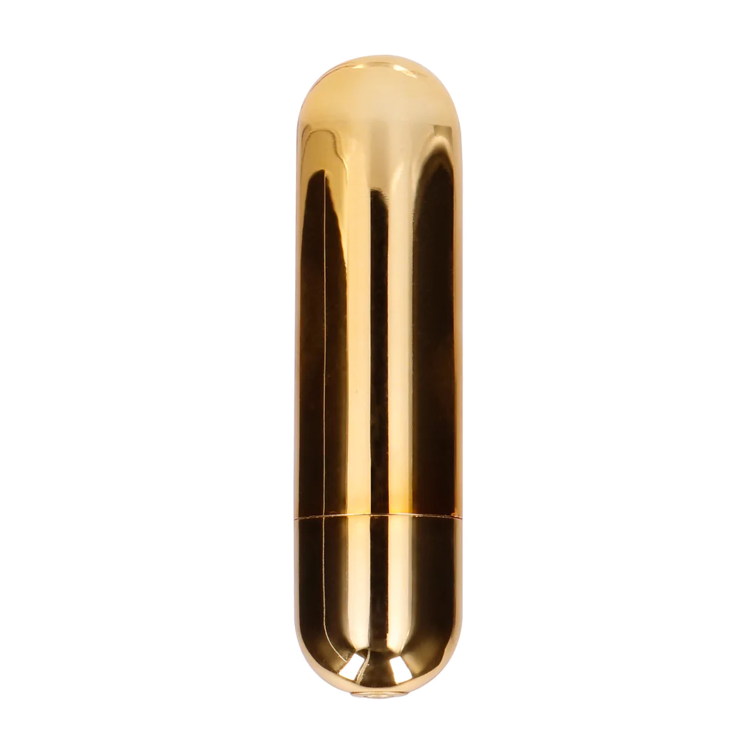 Gouden Mini Bullet Vibrator – Compact Design Met Krachtige Sensaties