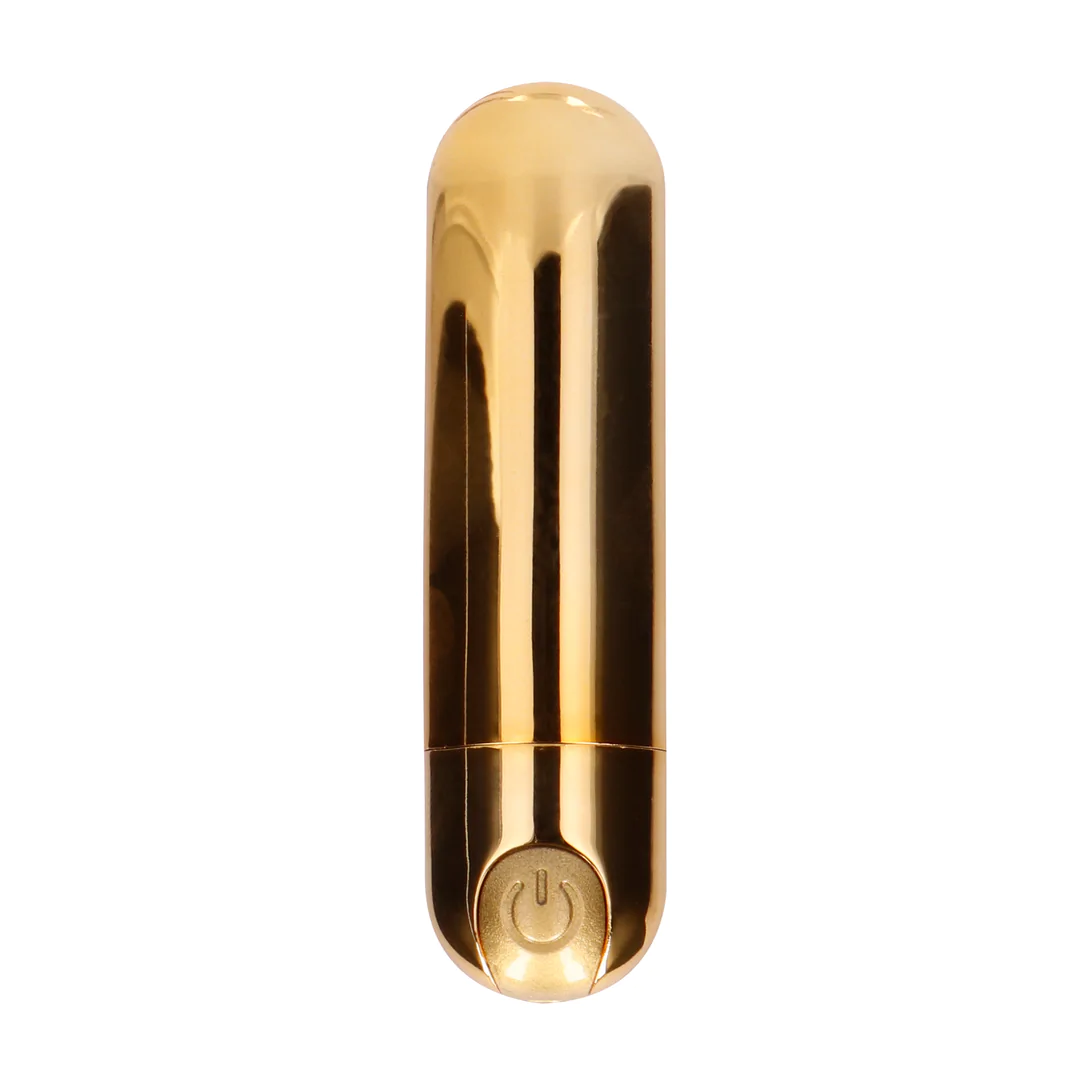 Gouden Mini Bullet Vibrator – Compact Design Met Krachtige Sensaties