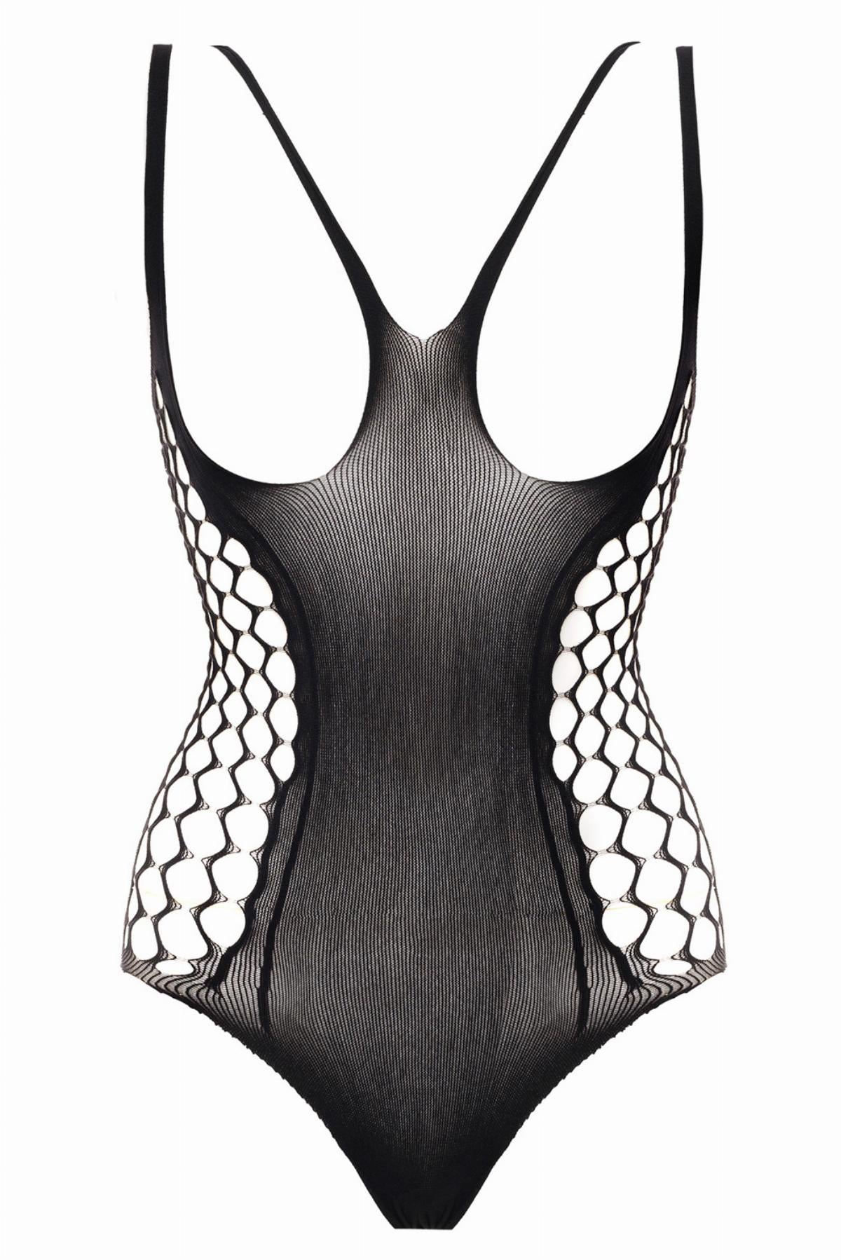 Christine_jezzy_open_cup_teddy_zwart_vooraanzicht_ghost_missq_lingerie