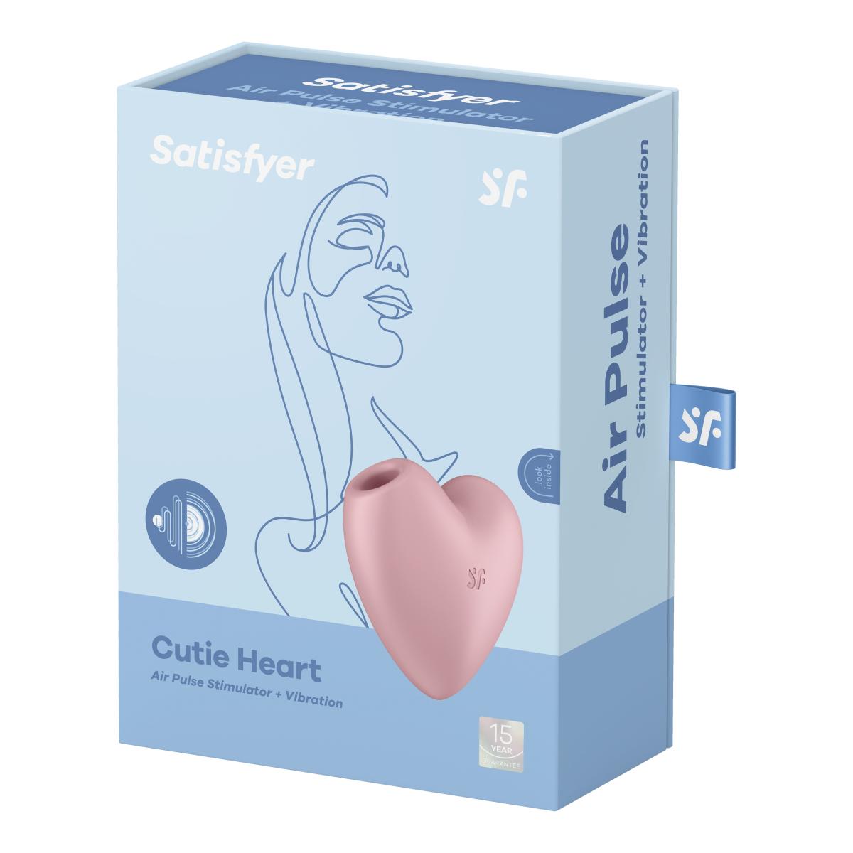 Satisfyer - Cutie Heart - Air Pulse Vibrator