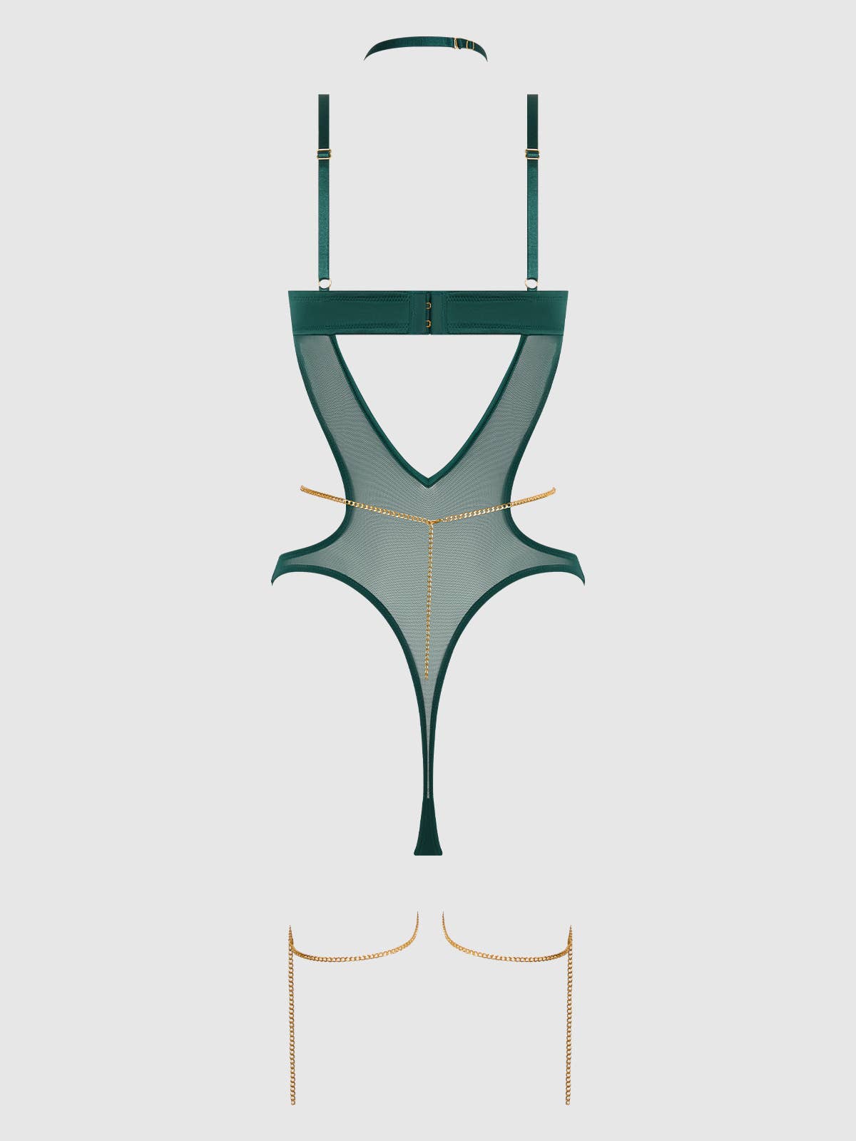 Evangeline_house_of_desire_emerald_chain_mesh_body_back__missq