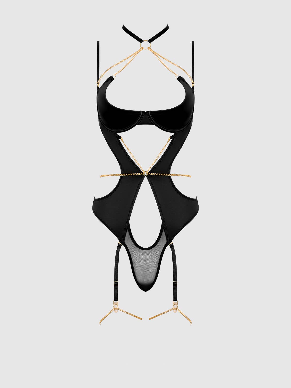 Evangeline_house_of_desire_zwart_chain_mesh_body_front_missq