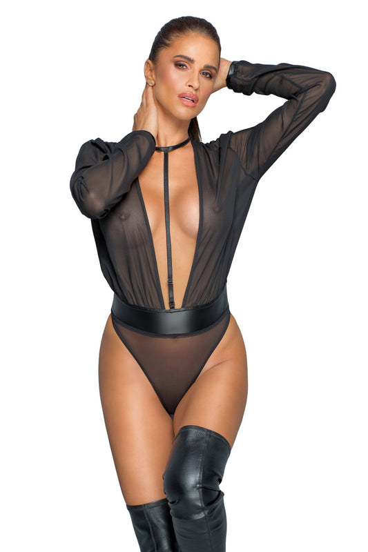 Noir Handmade - Mesh & Wetlook - Body