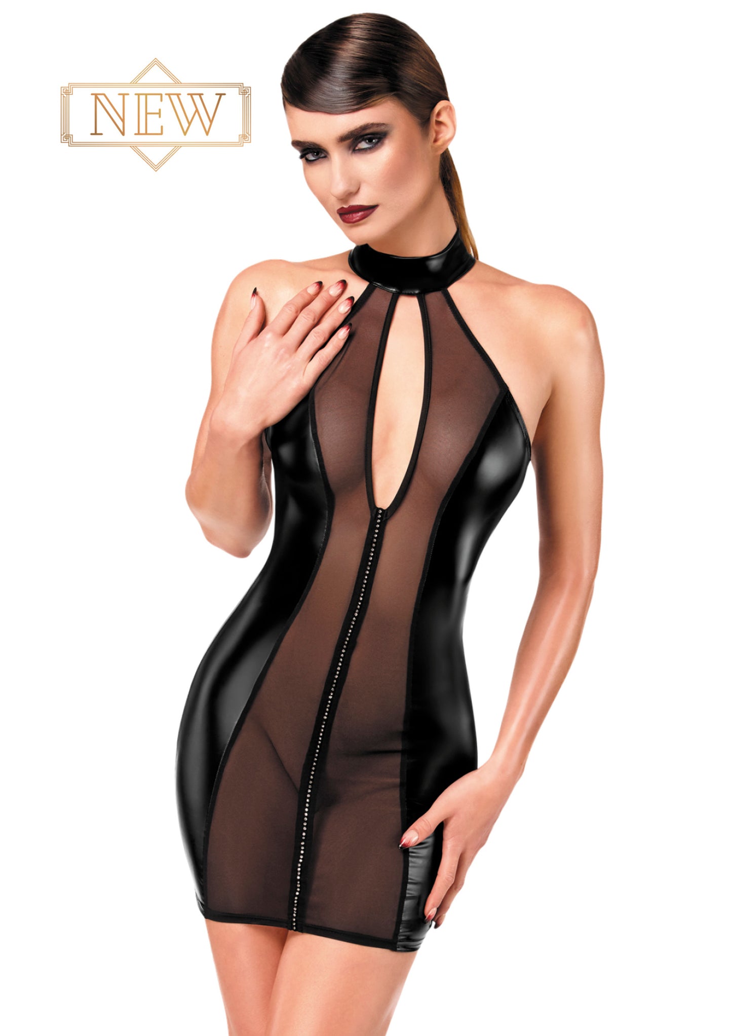 Luxuria Mini Dress – Glamour met een Verleidelijke Twist